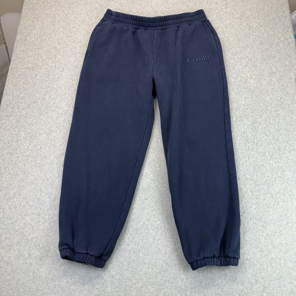 Comfrt Signature Sweatpants Unisex 2XL Navy Blue Heavyweight Cozy Joggers